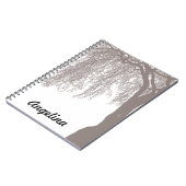 Carnet Saule pleurant (Côté gauche)