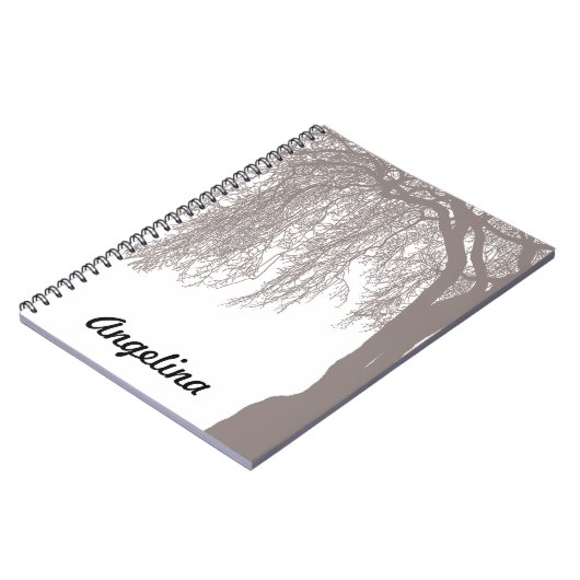 Carnet Saule pleurant (Côté gauche)