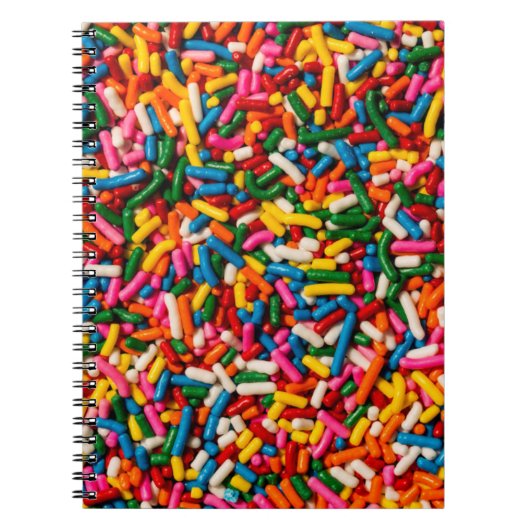 Carnet Saupoudrer de bonbons (Devant)