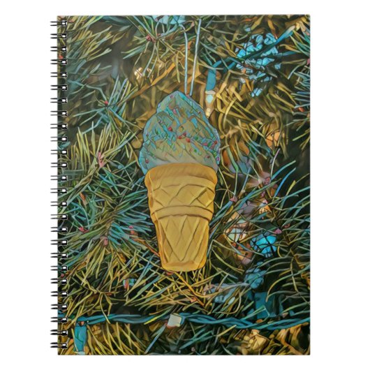 Carnet Saupoudrer de crème glacée (Devant)