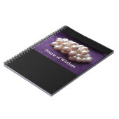Carnet saut de grand collier de perles photo (Côté gauche)