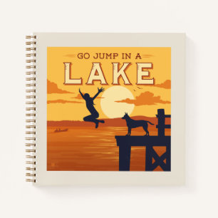 Carnet Sauter Sur Un Lac