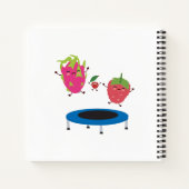 Carnet Sauts de fruits sur la recette de Trampoline pour  (Dos)