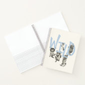 Carnet SAUVAGE | Wild Things et Max - Bleu (Intérieur)