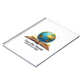 Carnet Sauver le monde avec la connaissance (Côté gauche)