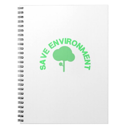 CARNET SAUVER L'ENVIRONNEMENT (Devant)