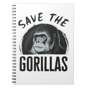 Carnet Sauver les Gorilles Gorille En voie de disparition