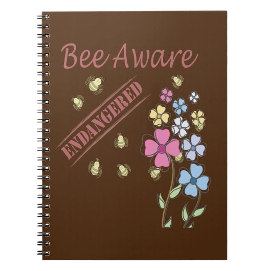 Carnet Sauvez les abeilles (Devant)