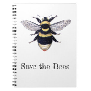 Carnet Sauvez les abeilles