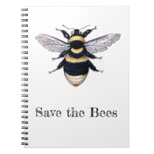 Carnet Sauvez les abeilles (Devant)