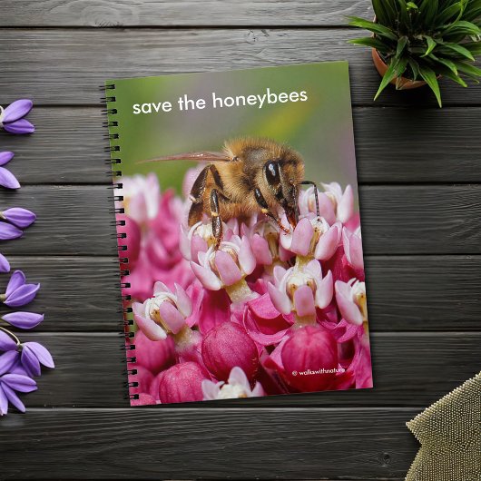 Carnet Sauvez les abeilles domestiques Pollinant Narrowle