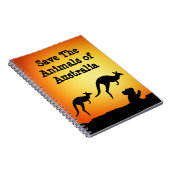 Carnet Sauvez les animaux d'Australie (Côté Droit)