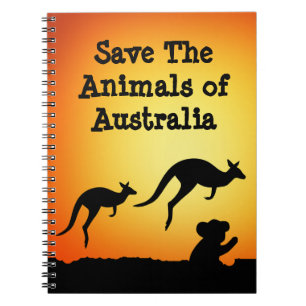 Carnet Sauvez les animaux d'Australie