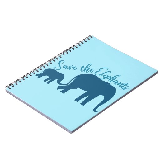 Carnet Sauvez les éléphants (Côté gauche)