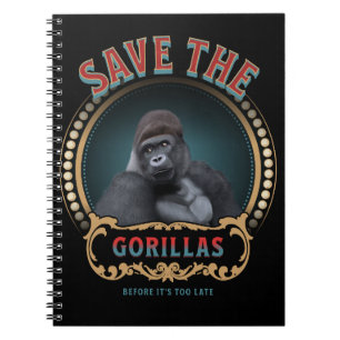 Carnet Sauvez Les Gorilles Espèces en péril