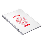 Carnet Sauvez les oiseaux (Côté Droit)