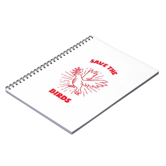 Carnet Sauvez les oiseaux (Côté gauche)