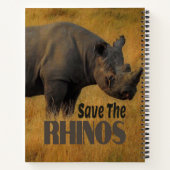 Carnet Sauvez Les Rhinos (Dos)