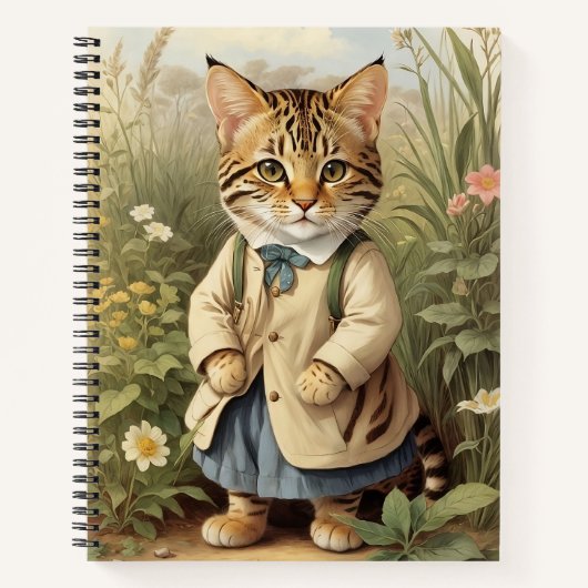 Carnet Savanna Cat (Devant)