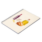 Carnet Saveurs méditerranéennes (Côté gauche)