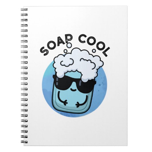 Carnet Savon Cool Drôle de Savon Pun (Devant)