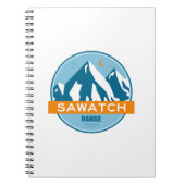 Carnet Sawatch Range Colorado (Devant)