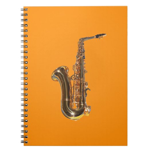 Carnet Saxophone (Devant)