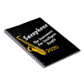 Carnet Saxophone intelligent (Côté Droit)