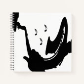 Carnet Saxophone surréaliste (Devant)