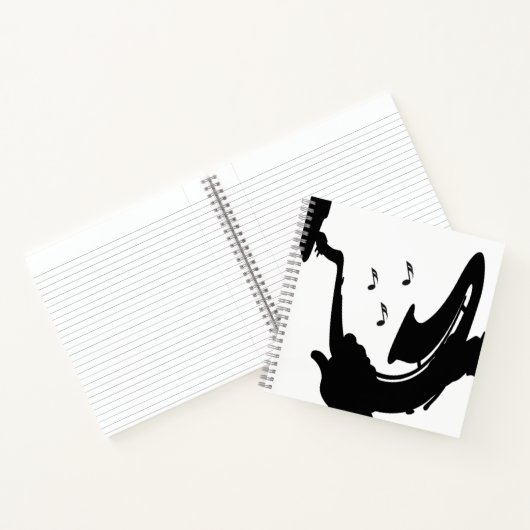 Carnet Saxophone surréaliste (Intérieur)