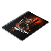Carnet Scarecrow Orange Graphic (Côté gauche)