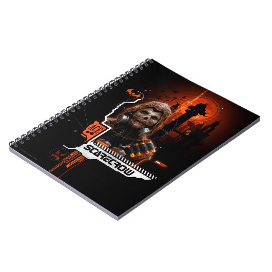 Carnet Scarecrow Orange Graphic (Côté gauche)