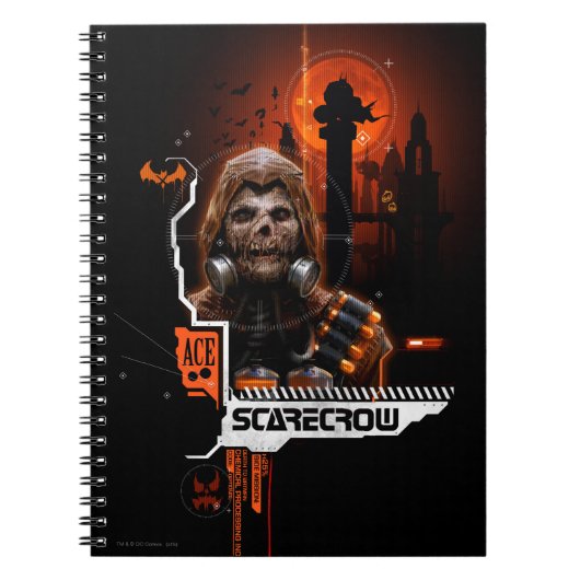 Carnet Scarecrow Orange Graphic (Devant)