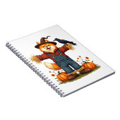 Carnet Scarecrow Samoyé Dog (Côté Droit)
