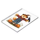 Carnet Scarecrow Samoyé Dog (Côté gauche)