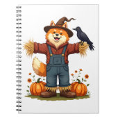 Carnet Scarecrow Samoyé Dog (Devant)
