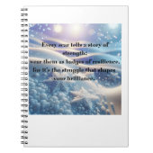 Carnet Scars Into Scars - Resilience Affirmation (Devant)