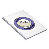 Carnet Sceau d'approbation Sceau drôle de jeu de mots (Côté Droit)