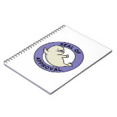 Carnet Sceau d'approbation Sceau drôle de jeu de mots (Côté gauche)