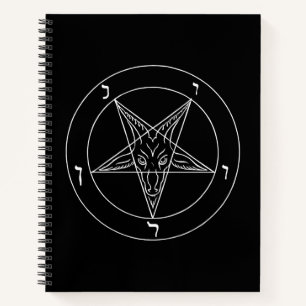 Carnet Sceau de Baphomet