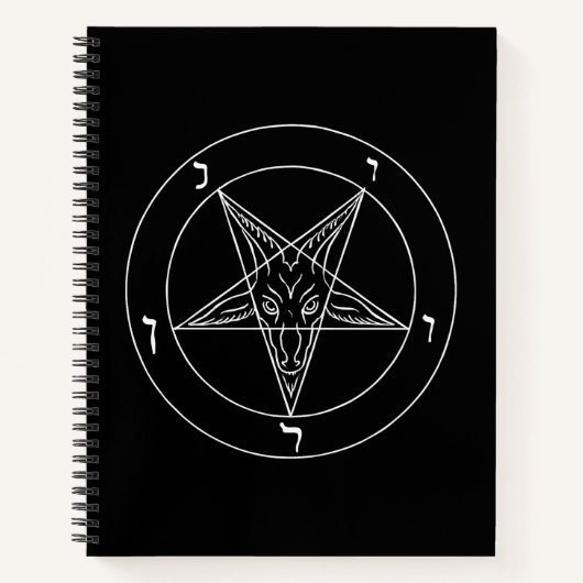 Carnet Sceau de Baphomet (Devant)