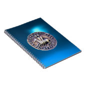 Carnet SCEAU DES CHEVALIERS MODÈLE bleu (Côté Droit)