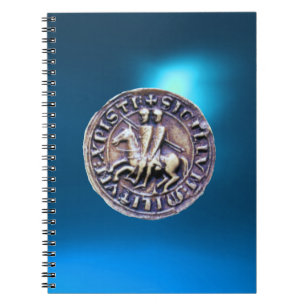 Carnet SCEAU DES CHEVALIERS MODÈLE bleu