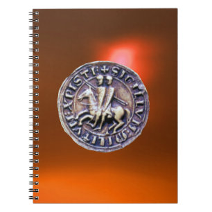 Carnet SCEAU DES CHEVALIERS MODÈLE orange