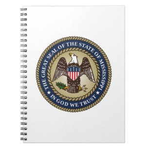 Carnet Sceau du Mississippi (État des États-Unis)