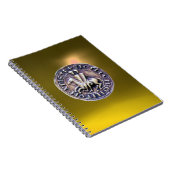 CARNET SCEAU DU MODÈLE CHEVALIER JAUNE (Côté Droit)