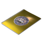 CARNET SCEAU DU MODÈLE CHEVALIER JAUNE (Côté gauche)