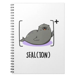 Carnet Sceau Ion Funny Mer Lion Pun