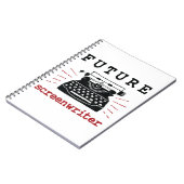 Carnet scénariste de l'avenir scénario scénariste cinéma (Côté gauche)