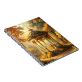 Carnet Scène Automne D'Automne Avec Gazebo (Côté Droit)